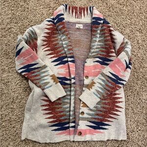 Lucky Brand Southwestern Cardigan - Size XL